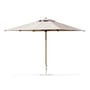Sonnenschirm Classic textil holz weiß / 300 x 300 cm - Ethimo