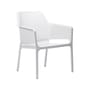 Net Relax Stackable armchair composite material white - NARDI