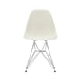 Stuhl RE DSR - Eames Plastic Side Chair plastikmaterial grau / (1950) - Beine verchromt / recycelt - Vitra