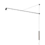 Swan LED Wall light with plug metal / Swivel - L 184 cm - Nemo