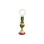 Otello Mini Table lamp metal multicoloured / Metal - H 25 cm - Slide