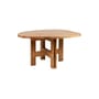 Tavolo ovale Farmhouse Pond legno naturale / 117 x 140,5 cm - 6 persone - Frama 