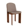 Chaise rembourrée Chisel 65 / Rembourrage cuir - Hay