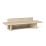 Banc Oblique bois naturel / Console basse - L 120 cm - Ferm Living