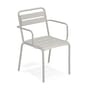 Fauteuil empilable Star / Aluminium - Emu