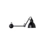 N°204 L40 Wall light metal black Lampe Gras - DCW éditions