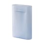 Vase Ridge verre bleu / L 31 x H 48,5 cm - Muuto