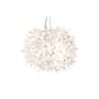 Bloom Bouquet Pendant plastic material transparent Round - Small - Ø 28 cm x H 19 cm - Kartell