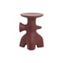 Archeo End table plastic material red / H 46.7 cm—Jaime Hayón - Magis