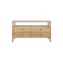 Commode Spindle bois naturel / L 150 x P 56 x H 83 cm - Ethnicraft