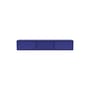 Mobile TV sospeso Octave V legno blu / L 138 x P 30 x H 24 cm - MONTANA