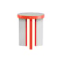 Table d'appoint Slice me nice  orange / Ø 40 x H 49 cm - Zanotta