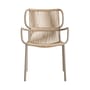 Fauteuil de repas Ribbon beige / Corde polypropylène - Vincent Sheppard