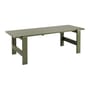 Weekday Rectangular table wood green / 230 x 83 cm - Wood - Hay