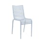 Stapelbarer Stuhl PIP-e plastikmaterial blau / Philippe Starck, 2010 - Driade