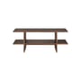 Console bassa Kabuki legno marrone / Tavolino - 103 x 30 x H 40 cm / Teck massiccio - Ethnicraft