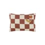 Kissen Vibes Rectangular textil braun / Small - 33 x 22 cm - NOBODINOZ