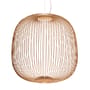Spokes 2 Small Pendant copper metal LED - Ø  52 x H 52,5 cm - Foscarini