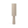 Stehleuchte Emmie textil beige / Ø 28 x H 120 cm - Leinen - Bloomingville