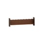 Wandregal Pli Vague by Uchronia metall braun / B 60 x T 15 cm - TIPTOE