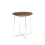 Beistelltisch AL WOOD holz natur / Geformtes Holz - Ø 40 x H 45,5 cm - Kartell