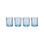Bicchiere Fish & Fish Medium vetro blu / Set di 4 - 22 cl - Serax