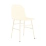 Chaise Form plastique beige / Pieds métal - Normann Copenhagen