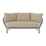 Gartensofa 2-Sitzer HiRay textil beige / B 162 cm - Kissen INKLUSIVE - Kartell