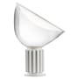 Lampada da tavolo Taccia LED (1962) vetro bianco / H 64,5 cm - Flos