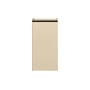 Poubelle salle de bain Sama métal beige / 5 litres - Ferm Living