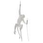 Sospensione Monkey Hanging materiale plastico bianco / Indoor - H 80 cm - Seletti