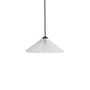 Suspension Matin tissu blanc / Ø 30 cm - Hay