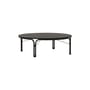 Tavolino Thorvald SC109 metallo nero / Ø 115 cm - &tradition