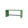 Banc Montsk bois vert / Rangement chaussures - L 100 cm - MONTANA