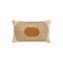 Coussin Mirage marron / 50 x 30 cm - Brodé main - Maison Sarah Lavoine
