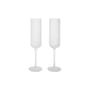 Set de 2 flûtes à champagne Ripple - Ferm Living