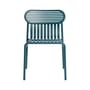Chaise empilable Week-end métal bleu / Aluminium - Petite Friture