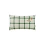 Coussin Vibes Rectangular tissu vert / Medium - 44 x 25 cm - NOBODINOZ