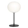 Glo-Ball T1 Table lamp glass white black / H 60 cm - Mouth-blown glass - Flos