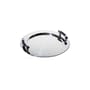 Tablett Graves metall schwarz / Ø 48 cm - Alessi