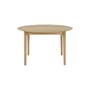 Table à rallonge Bok bois naturel / 129 à 179 cm - 4 à 6 personnes - Ethnicraft