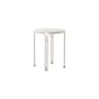 Thorvald SC102 End table metal white / Ø 40 x H 46 cm - &tradition