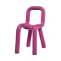 Sedia imbottita Bold tessuto rosa - Moustache