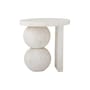 Table d'appoint Tally / Ø 46 x H 46 cm - Résine effet pierre - Bloomingville