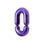 Zodiac Bumper Medium Wall mirror ceramic purple / W 55 x H 90 cm - Jean-Baptiste Fastrez, 2020 - Moustache