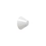 Applique Ono Flush plastique blanc / Plafonnier - Ø 20 cm - Hay