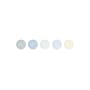 Dots Magnet plastic material multicoloured / Set of 5 - Vitra