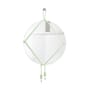 Miroir mural Shibari Rond verre jaune / Ø 65 cm - Moustache