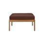 Pouf d'extérieur Jack Outdoor  / 71 x 54 cm - Teck - Ethnicraft