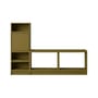 Etagère Stacked / Banc intégré - Configuration 1 / L 174 x P 35 x H 119 cm - Muuto